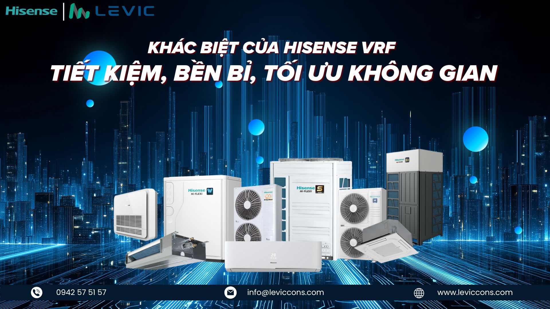 Điều hòa VRF là gì? Giải pháp điều hòa trung tâm hiện đại cho công trình cao cấp